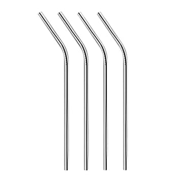 Bar Box Cocktail & Barware Tool Sets Bar Box Stainless Steel Drinking Straws (Set of 4) Stainless Steel