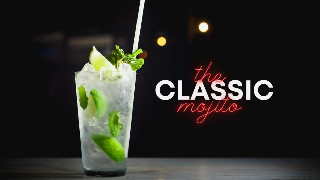 Try the classic mojito with BarBox cocktail shaker set