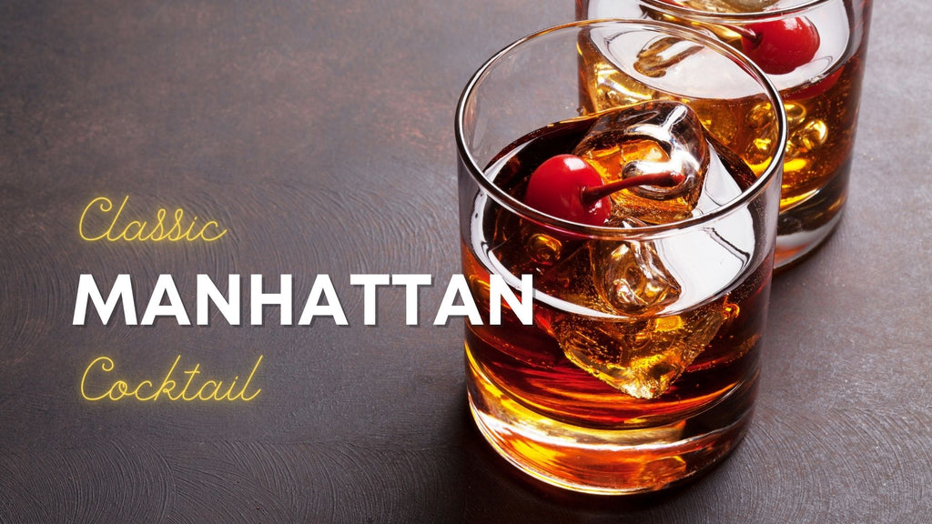 Sophisticated Manhattan Cocktail