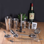 Bar Box Cocktail & Barware Tool Sets 14 Pcs Cocktail Shaker Set | Steel Bartender Kit Bar Set
