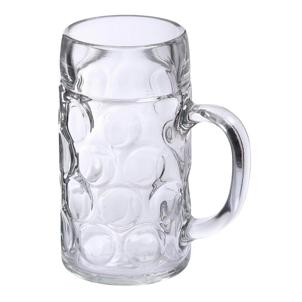 Beer Mug Jumbo Big Size Beer Glass Crystal Clear 1000ml