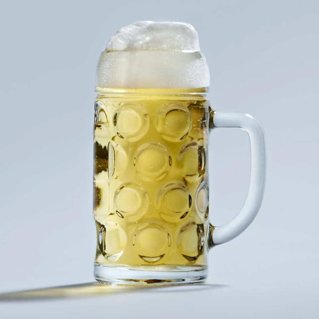 Beer Mug Jumbo Big Size Beer Glass Crystal Clear 1000ml – Bar Box