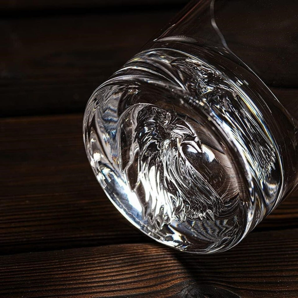 Eagle whiskey glass Whiskey tumbler Crystal whiskey glass Bourbon glass Eagle design glassware Drinking glass with eagle motif Decorative whiskey glass Unique whiskey glass Handcrafted whiskey glass Collectible whiskey glass