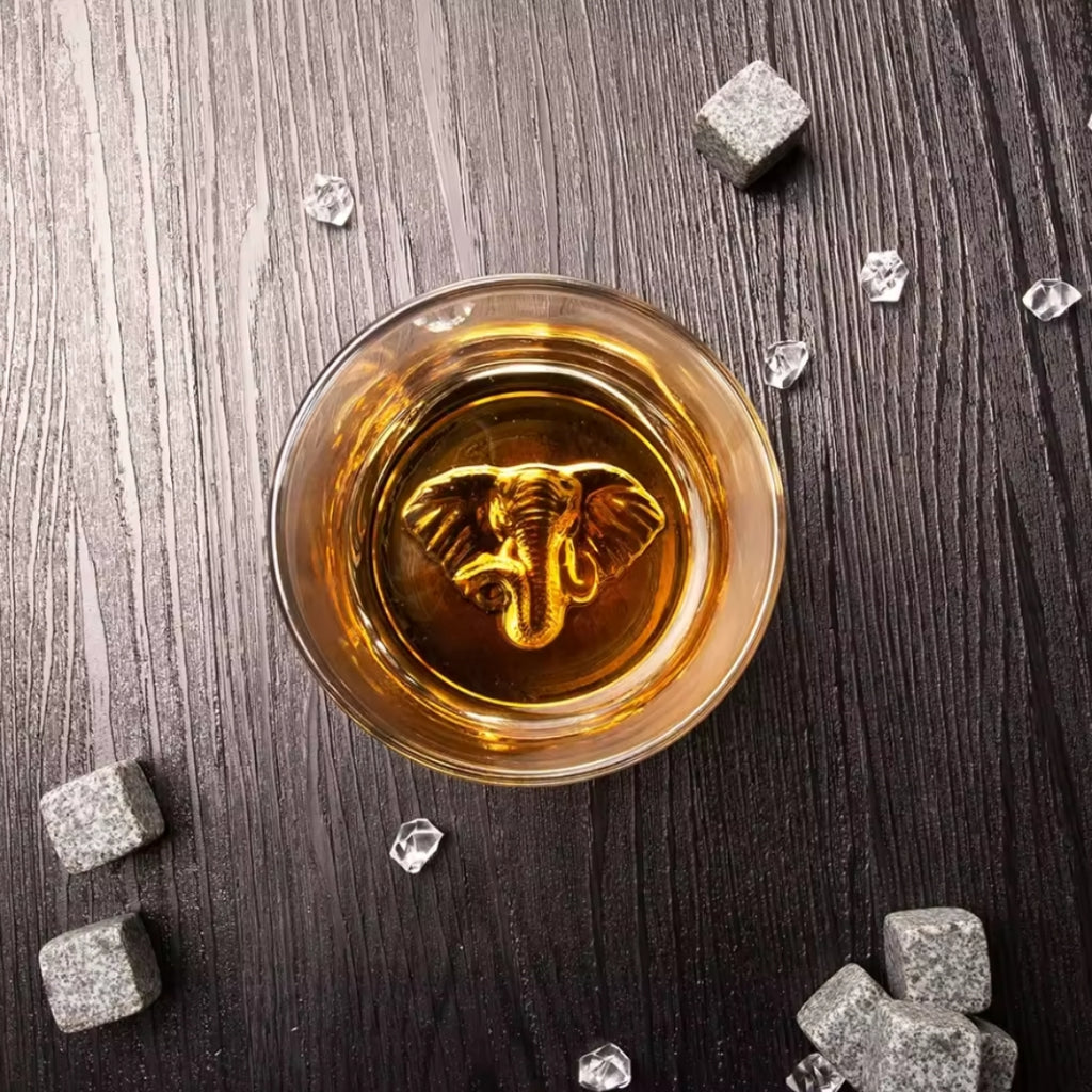 Elephant-themed whiskey glass Elephant-shaped whiskey glass Whiskey glass with elephant design Unique elephant whiskey glass Handcrafted elephant whiskey glass Elephant engraved whiskey glass Elephant motif whiskey glass Elephant lover's whiskey glass Elephant gift whiskey glass Elephant decor whiskey glass