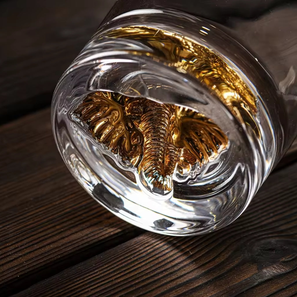 Elephant-themed whiskey glass Elephant-shaped whiskey glass Whiskey glass with elephant design Unique elephant whiskey glass Handcrafted elephant whiskey glass Elephant engraved whiskey glass Elephant motif whiskey glass Elephant lover's whiskey glass Elephant gift whiskey glass Elephant decor whiskey glass