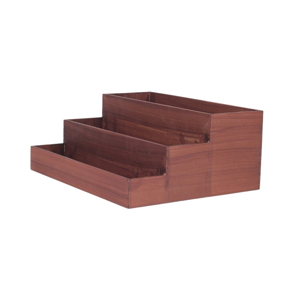 Bar Box Multipurpose Wooden Desk Organizer | Storage Box | Remote & Pen Stand | Office Stationary Stand