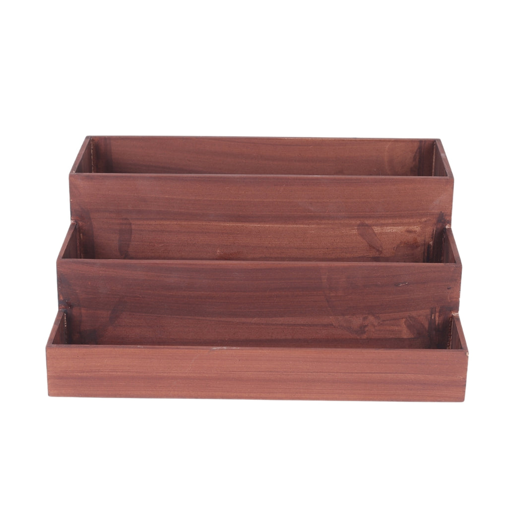 Bar Box Multipurpose Wooden Desk Organizer | Storage Box | Remote & Pen Stand | Office Stationary Stand
