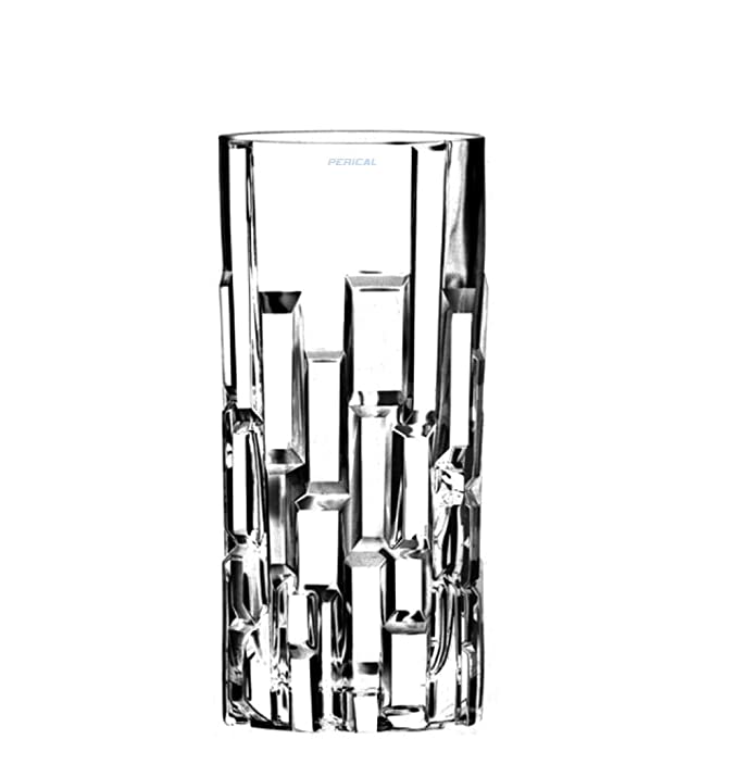 Bar Box ETNA Crystal Long Drink Water Juice Glass Tumbler -Set of 2 (355 ml)