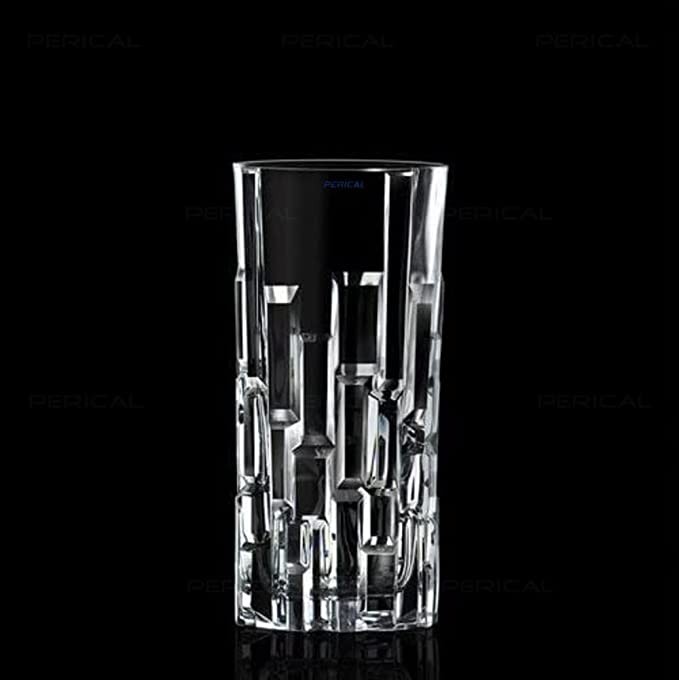 Bar Box ETNA Crystal Long Drink Water Juice Glass Tumbler -Set of 2 (355 ml)