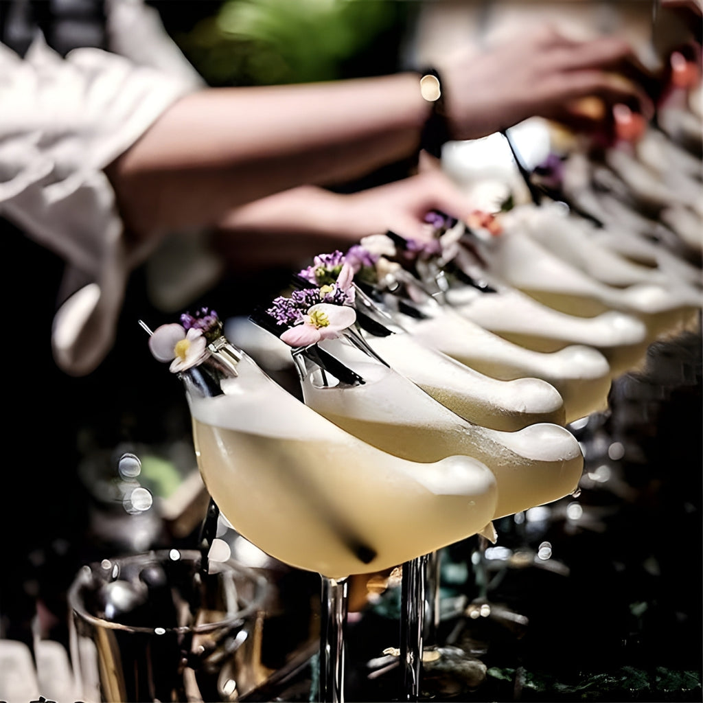 Bar Box Cocktail Glass - Creative Bird Design Cocktail Glass Set of 2, 150ml Individuality Glass Goblet