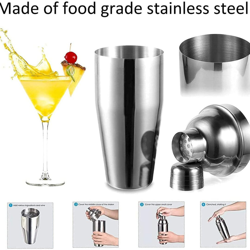 Bar Box Cocktail & Barware Tool Sets 11 Pcs Bartending kit Cocktail Shaker Set made from food grade stainless steel bartender kit Bar Set