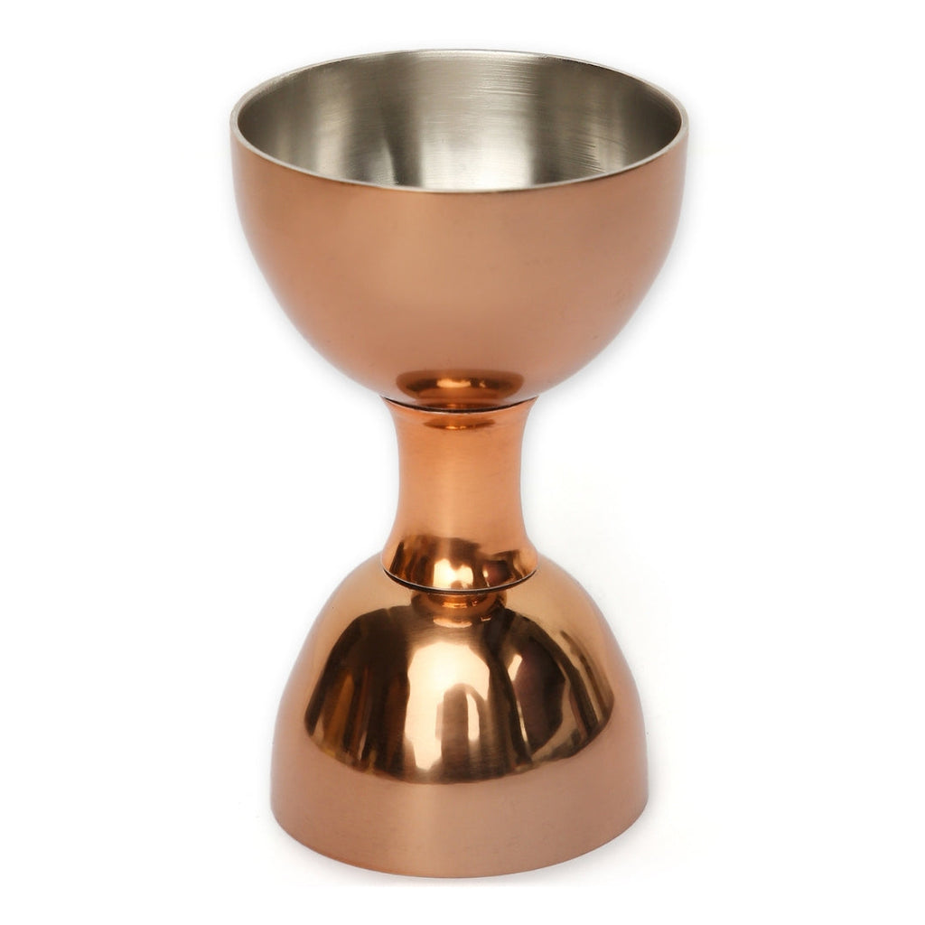 Bar Box Bar Box Peg Measurer Jigger 30 & 60 ml | Cocktail Jigger Measuring Bar Tool Double Side Jigger | bar kit Essential | Jigger for Bartending The Perfect Addition to Your Home Bar Tools. (Gold)
