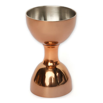 Bar Box Bar Box Peg Measurer Jigger 30 & 60 ml | Cocktail Jigger Measuring Bar Tool Double Side Jigger | bar kit Essential | Jigger for Bartending The Perfect Addition to Your Home Bar Tools. (Gold)