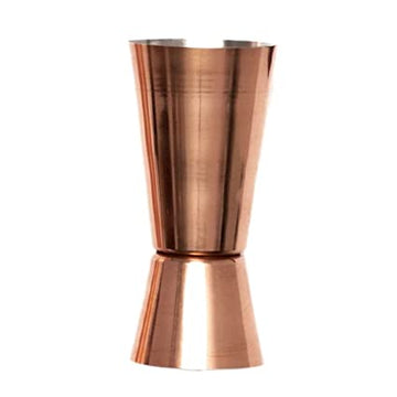 Bar Box Cocktail & Barware Tool Sets Bar Box Peg Measurer Jigger 30 & 60 ml | Cocktail Jigger Measuring Bar Tool Double Side Jigger | bar kit Essential | Jigger for Bartending The Perfect Addition to Your Home Bar Tools. (Rose-Gold)