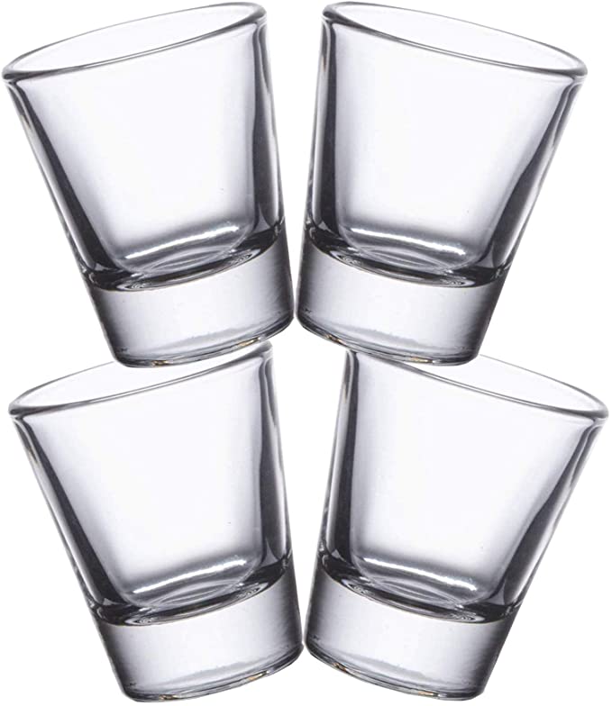 Shot Glass Premium 1.5 Oz Clear (Set of 4) – Bar Box