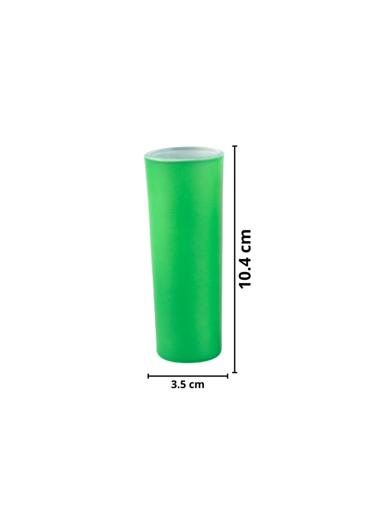 Bar Box BarBox Bright Green Tequila Shot Glasses (Set of 4)