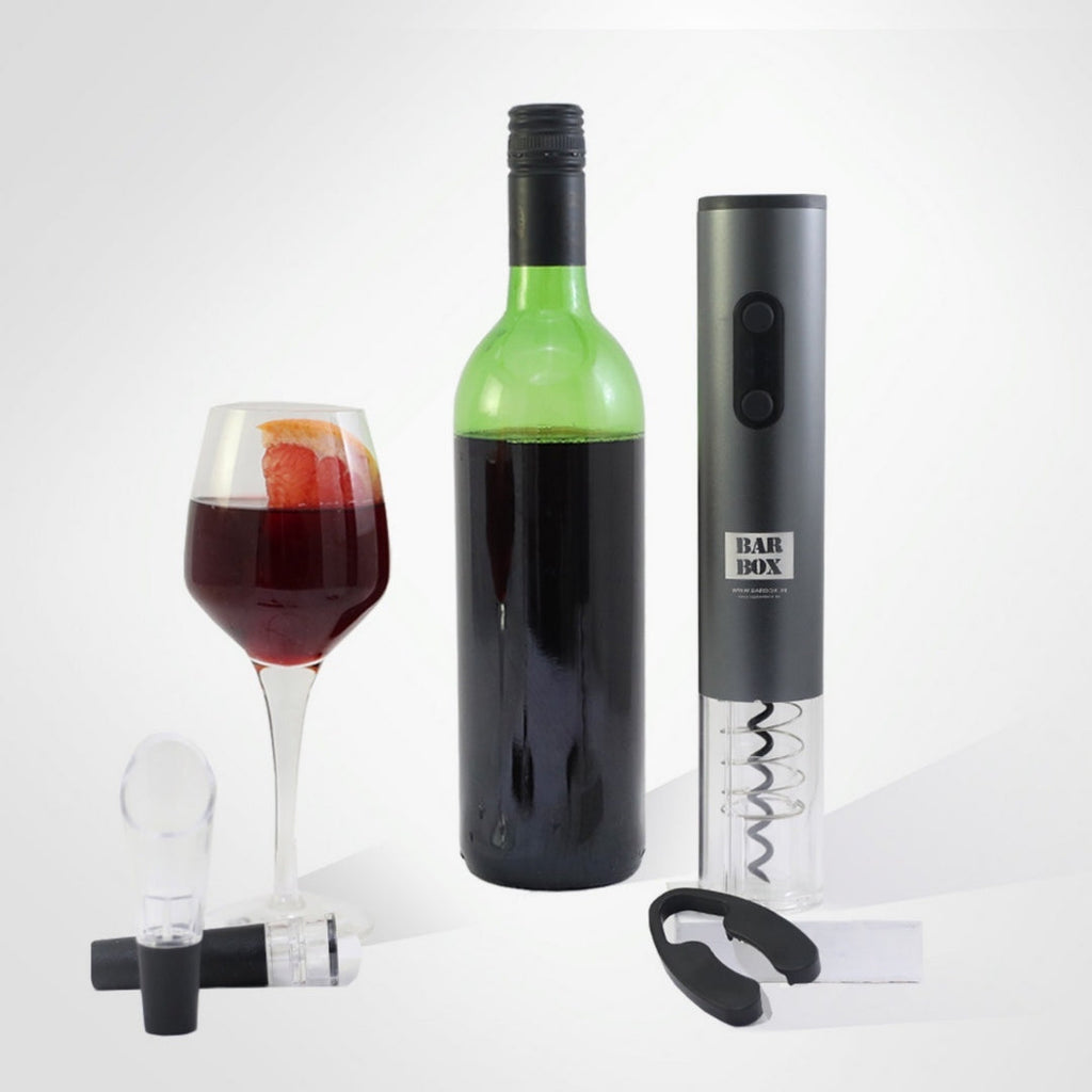 Bar Box BarBox Cordless Electric Wine Opener Set