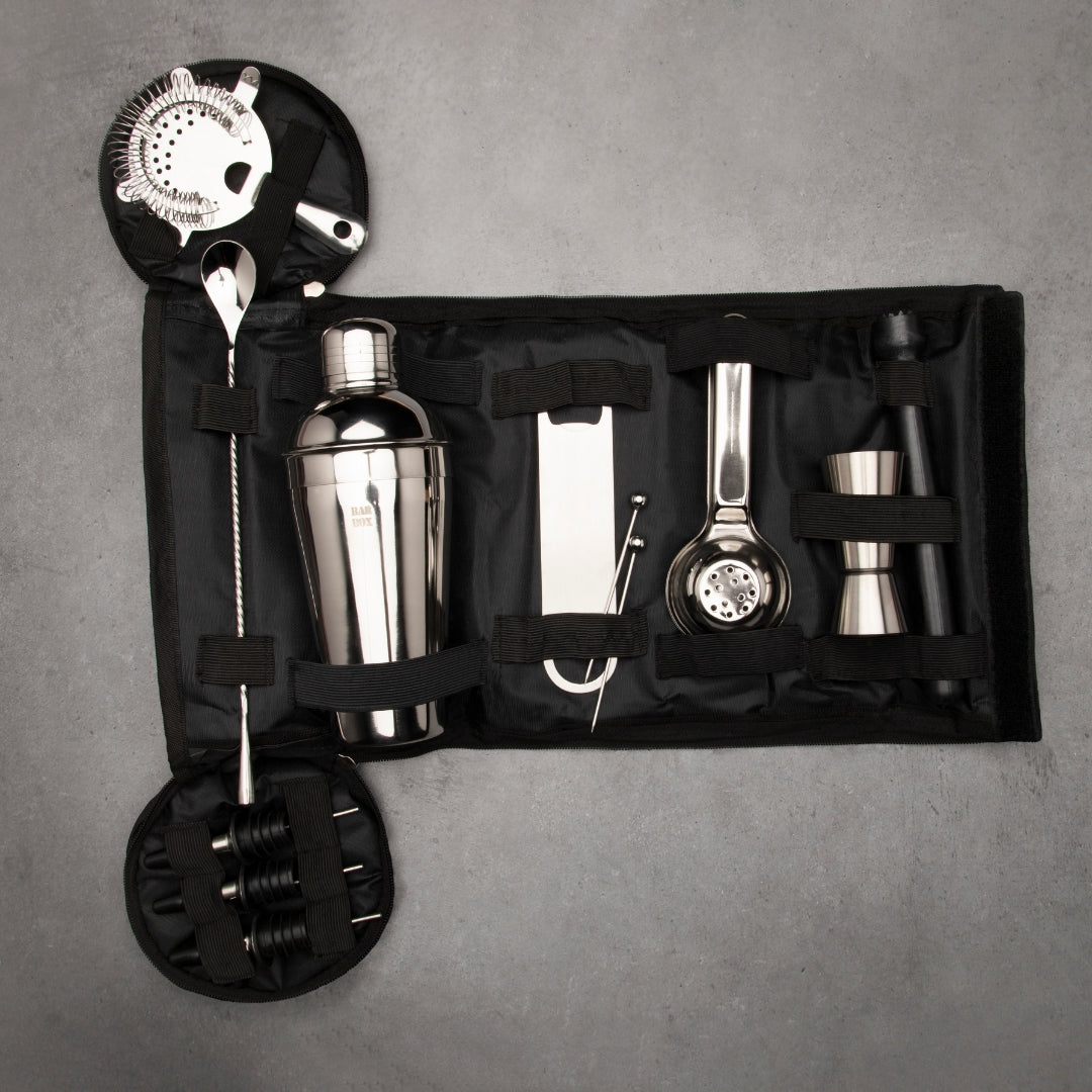 Mini Travel Kit Bag (Black)(14pcs)