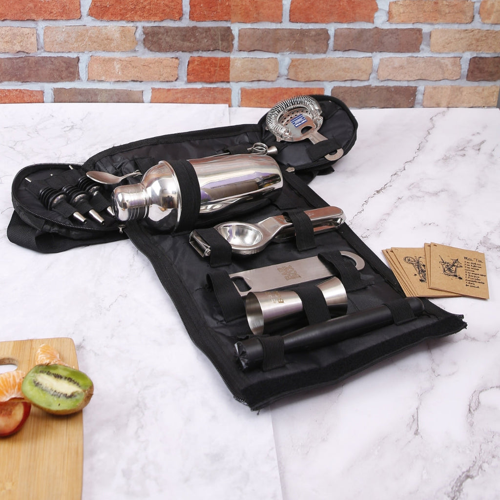 Bar Box BarBox Mini Bartender Travel Kit-bag(Black)(14pcs)