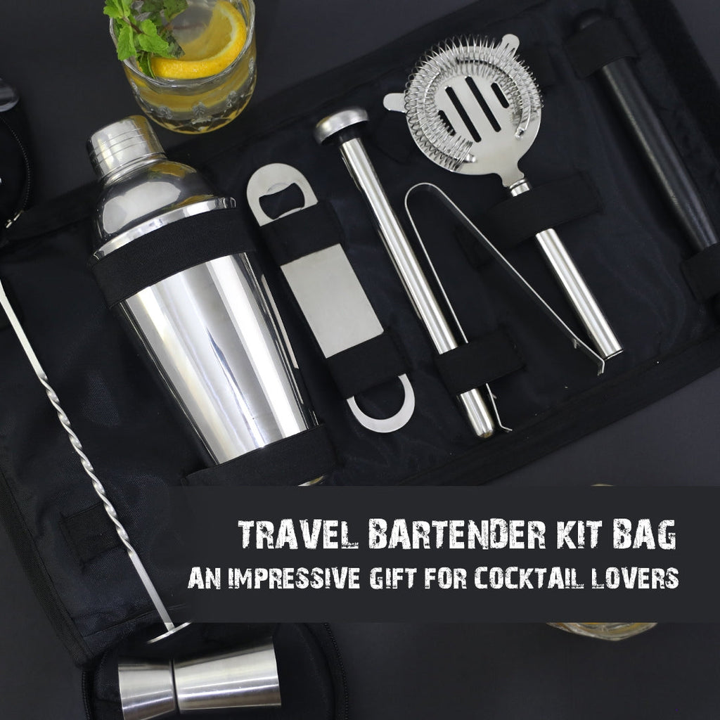 Bar Box BarBox Mini Bartender Travel Kit-bag(Black)(14pcs)