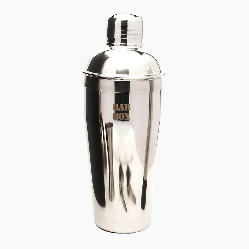 Bar Box Cocktail & Barware Tool Sets Cocktail Shaker,17 Oz Martini Shaker - Leak Proof, Drink Shaker Built-in Strainer,18/8 Stainless Steel Margarita Mixer, Bartender Kit Gifts by Bar Box (Cocktail Shaker-750ml)