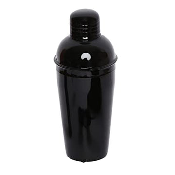 Bar Box Cocktail & Barware Tool Sets Cocktail Shaker,17 Oz Martini Shaker - Leak Proof, Drink Shaker Built-in Strainer,18/8 Stainless Steel Margarita Mixer, Bartender Kit Gifts by Bar Box (Metallic Black)