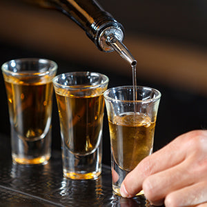 Bar Box Stainless Steel Wine Liquor Bottle Pourer(Fits Alcohol Bottles up to 1 L)(Set of 6)