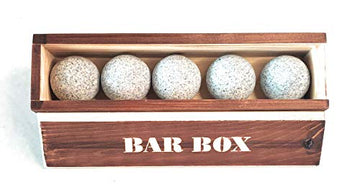 Bar Box Whiskey Chilling Stones (Granite)